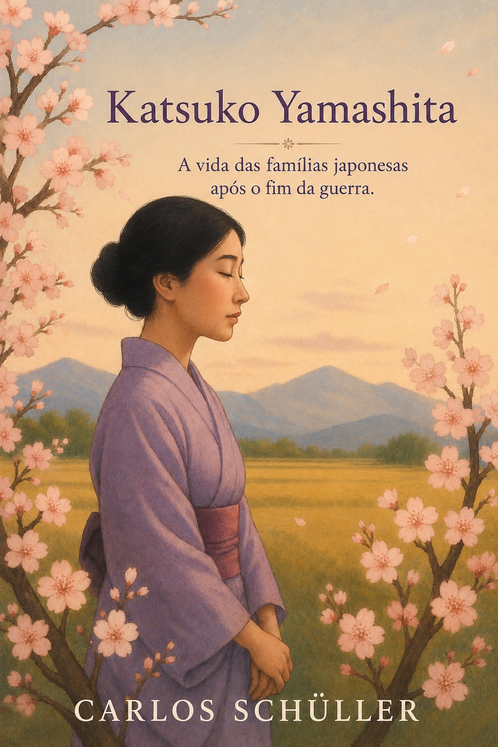 Capa do livro Katsuko Yamashita, de Carlos Schüller
