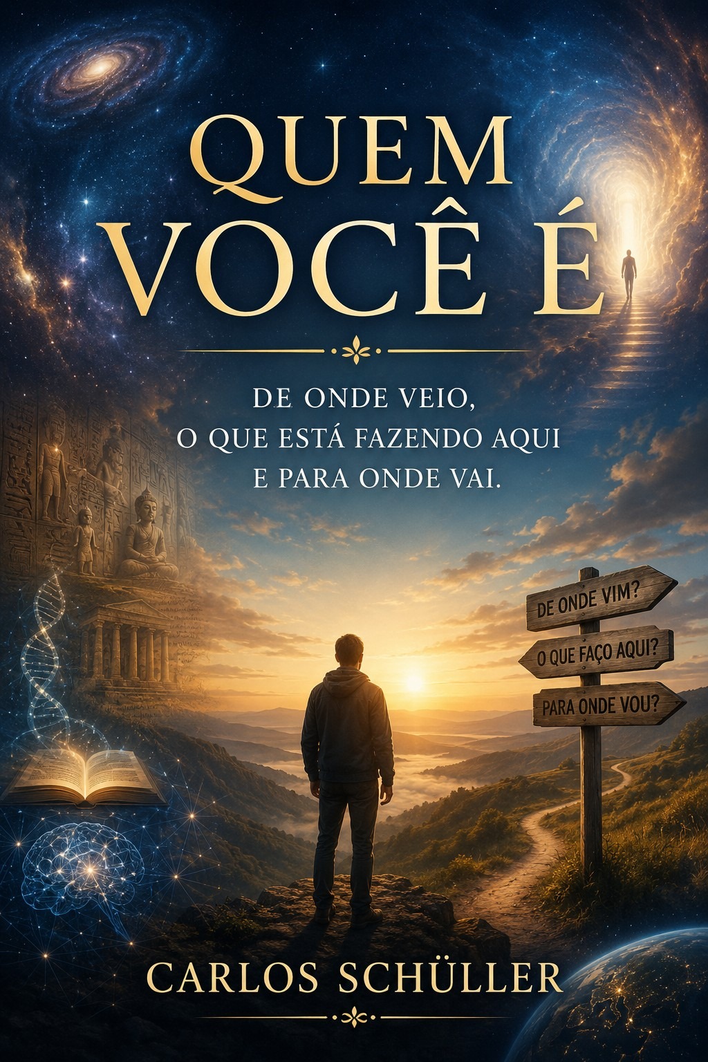 Capa do livro Quem Você É, de Carlos Schüller